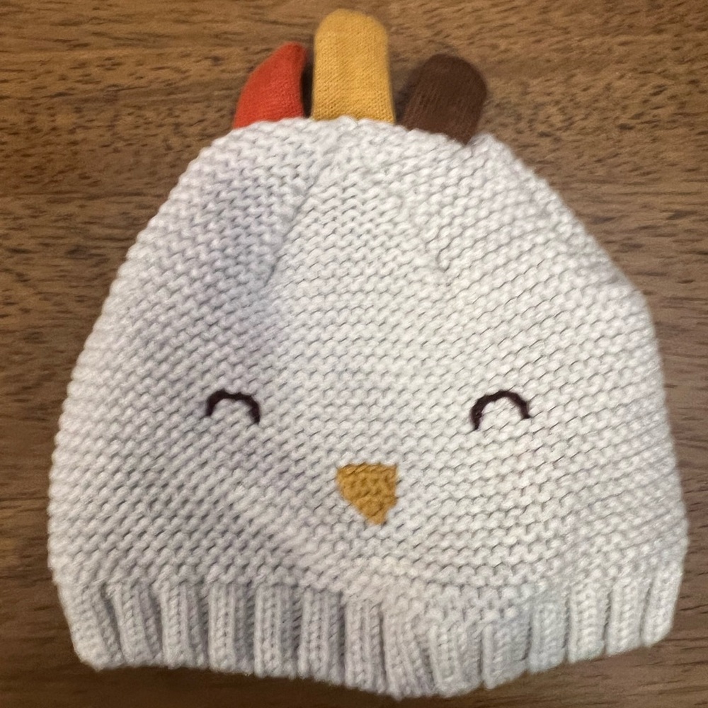 Carter’s 12-24 mo turkey hat- Thanksgiving:)